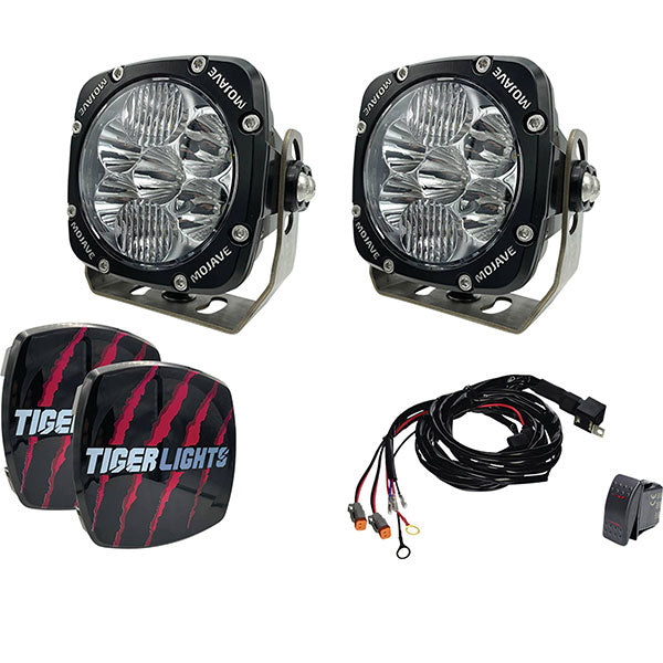TIGER LIGHTS MOJAVE 5&quot; LIGHT KIT &amp; HARNESS (TLM5-KIT)