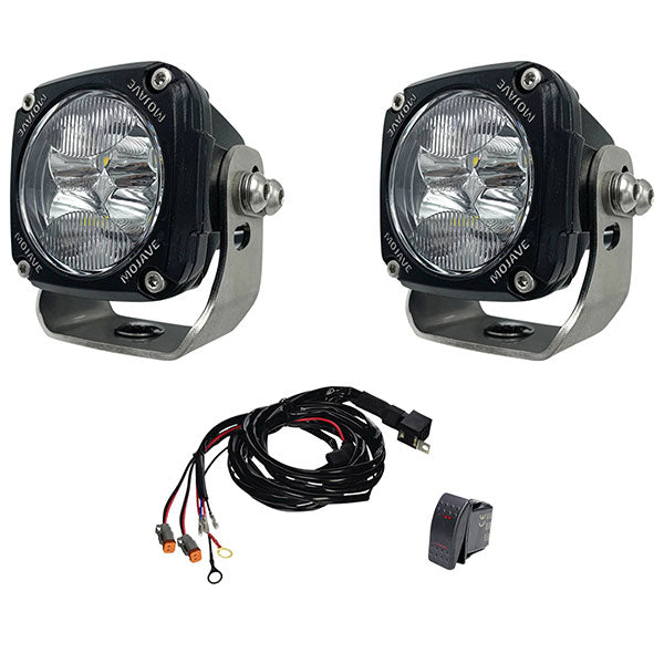 TIGER LIGHTS MOJAVE 3&quot; LIGHT KIT &amp; HARNESS (TLM3-KIT)