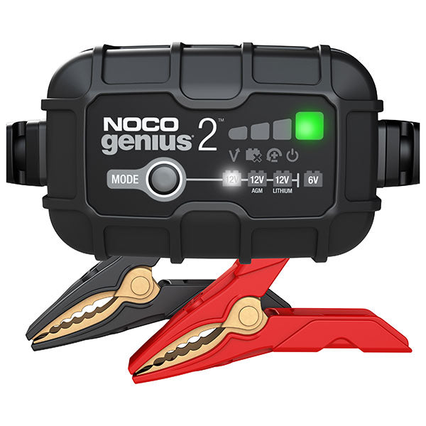 NOCO GENIUS 2 BATTERY CHARGER &amp; MAINTAINER (GENIUS2)