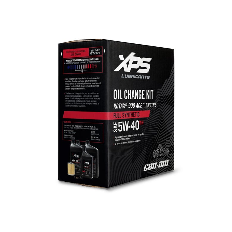 5W-40 Full Synthetic Oil Change Kit for Rotax 900 CC engine