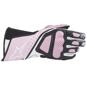 Alpinestars Women&#39;s Stella SP-8 Leather Gloves - Pink