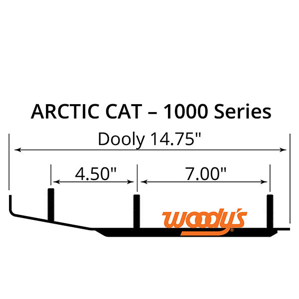 WOODY&#39;S DOOLY CARBIDE RUNNER (DA6-1000)