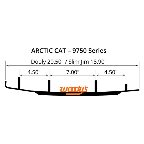WOODY&#39;S DOOLY CARBIDE RUNNER (DA6-9750)