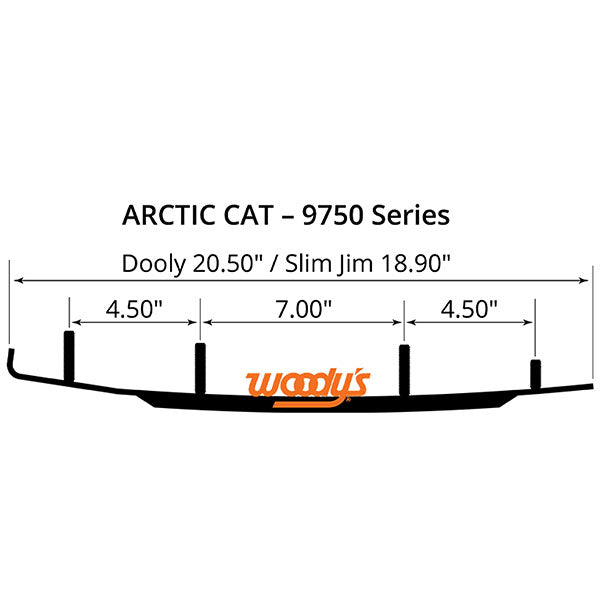 WOODY&#39;S DOOLY CARBIDE RUNNER (DA8-9750)