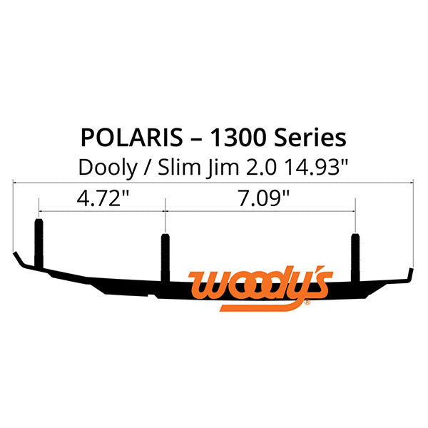 WOODY&#39;S DOOLY CARBIDE RUNNER (DP6-1300)
