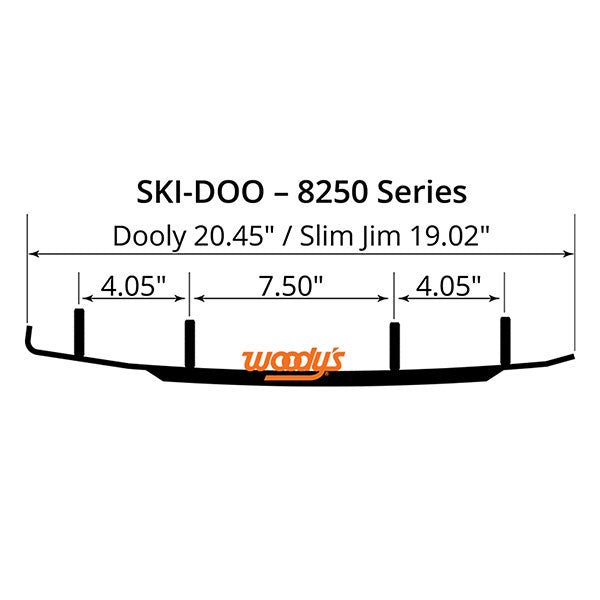 WOODY&#39;S DOOLY CARBIDE RUNNER (DS4-8250)