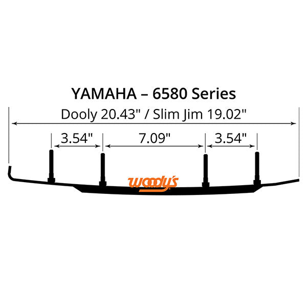WOODY&#39;S DOOLY CARBIDE RUNNER (DY4-6580)