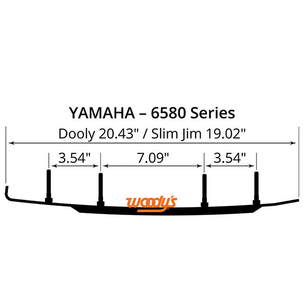 WOODY&#39;S DOOLY CARBIDE RUNNER (DY8-6580)
