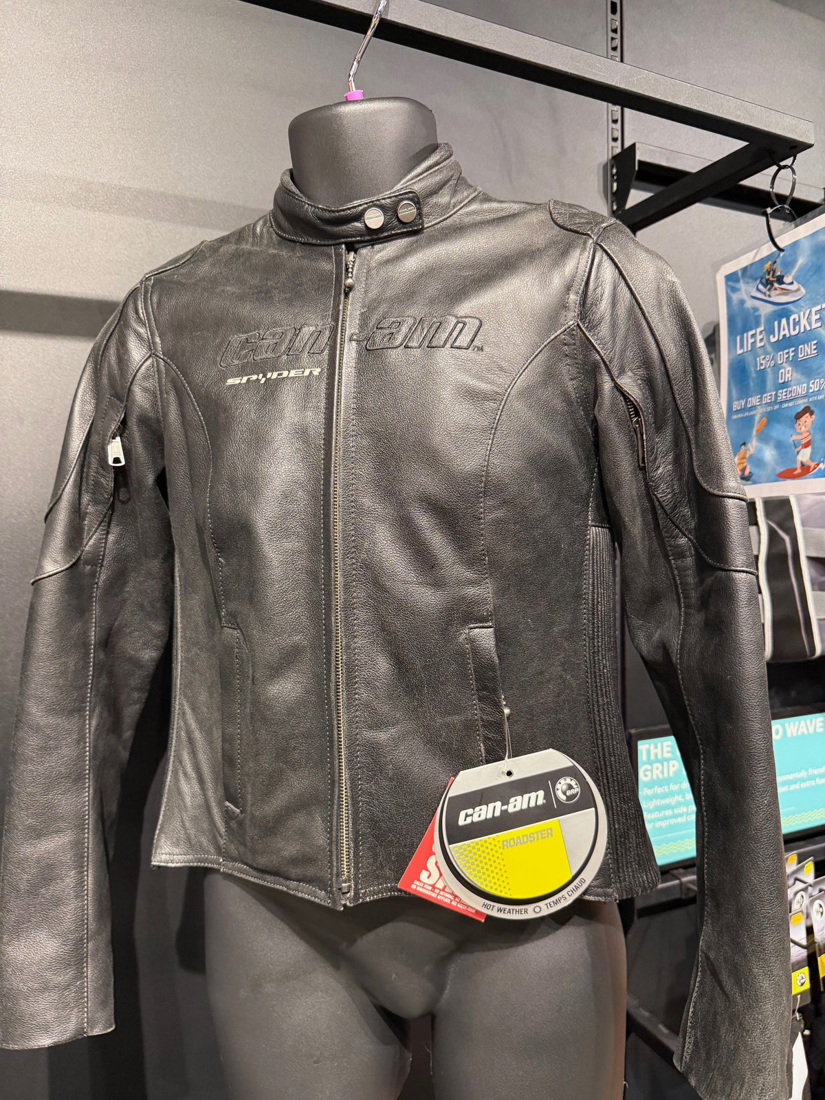 Can-Am Women&#39;s Leather Jacket - Veronica