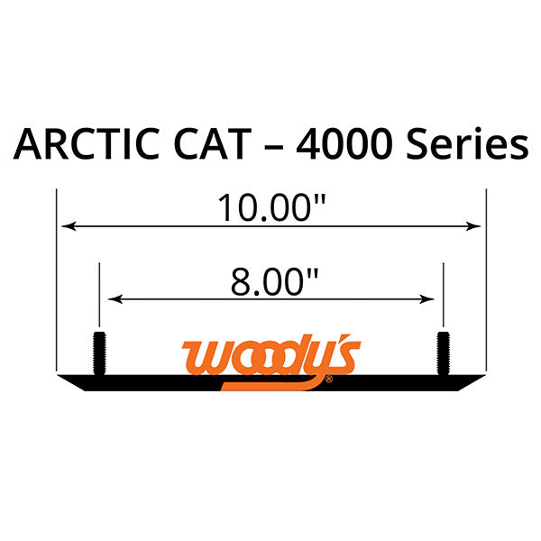 WOODY&#39;S 4&quot; SNO-X RUNNER (SXA-4000)