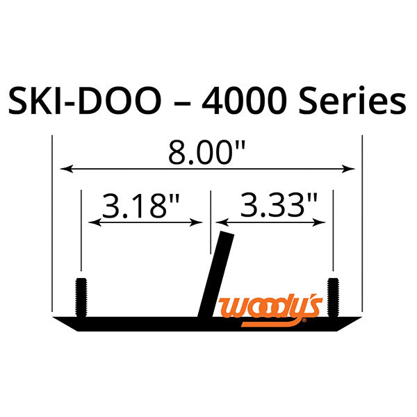WOODY&#39;S 4&quot; SNO-X RUNNER (SXS-4000)