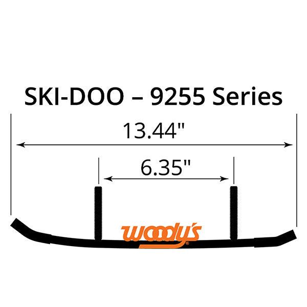 WOODY&#39;S FLAT-TOP TRAIL BLAZER 6&quot; CARBIDE TRAIL RUNNER (TSD4-9255)