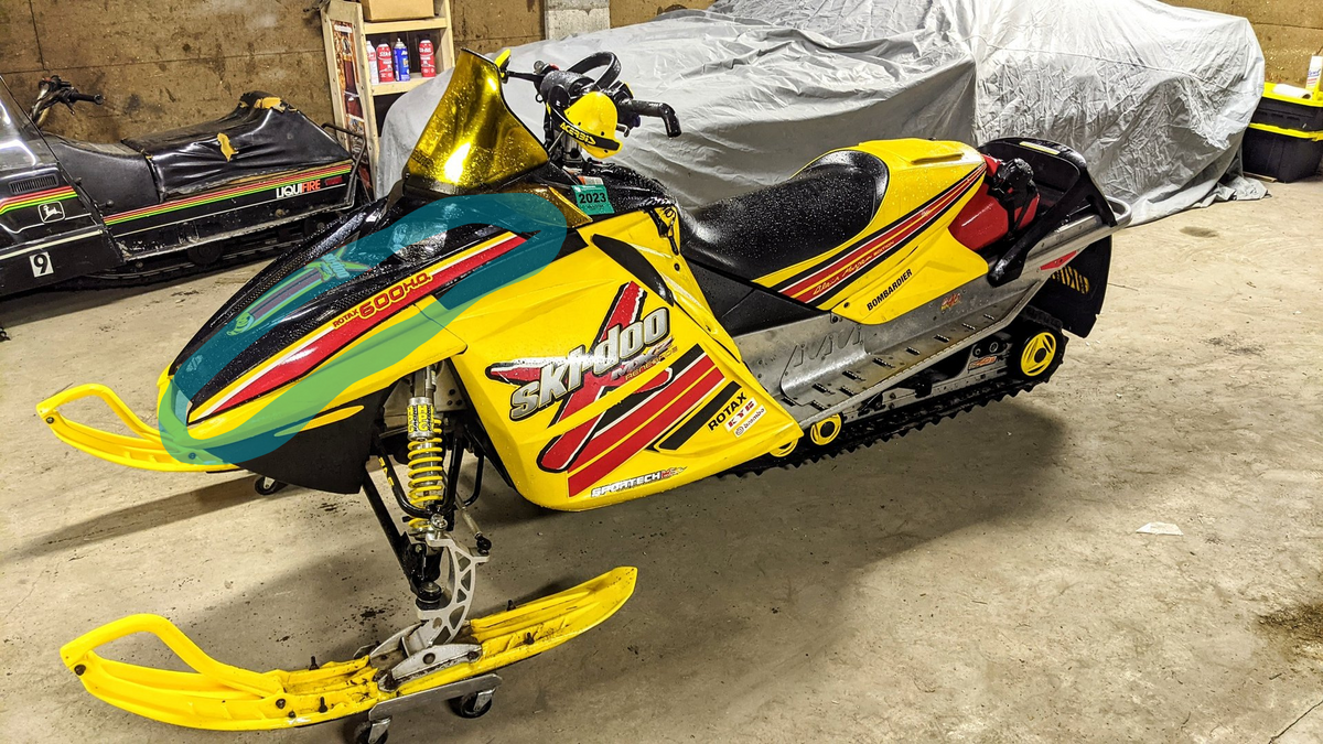 2003 Ski-Doo MXZ Blair Morgan Edition Decals