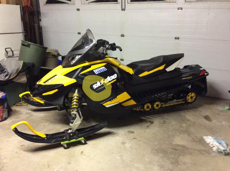 2012 Ski-Doo MXZ X 1200 Decals