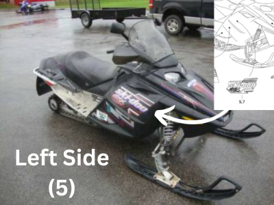 2004 SKI-DOO GSX 600 HO DECALS