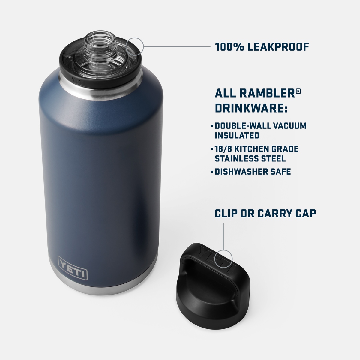 Rambler® 64oz (1 L) Bottle With Chug Cap