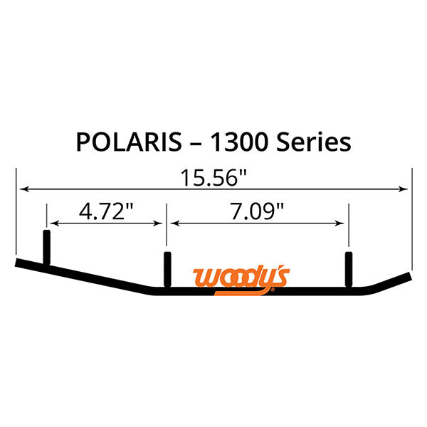 WOODY&#39;S FLAT-TOP EXECUTIVE 8&quot; CARBIDE TRAIL RUNNER (WPI-1300)