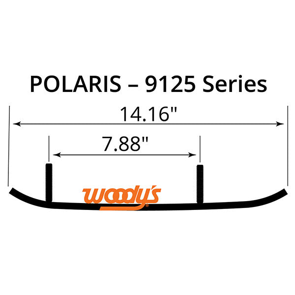 WOODY&#39;S FLAT-TOP EXECUTIVE 8&quot; CARBIDE TRAIL RUNNER (WPI-9125)