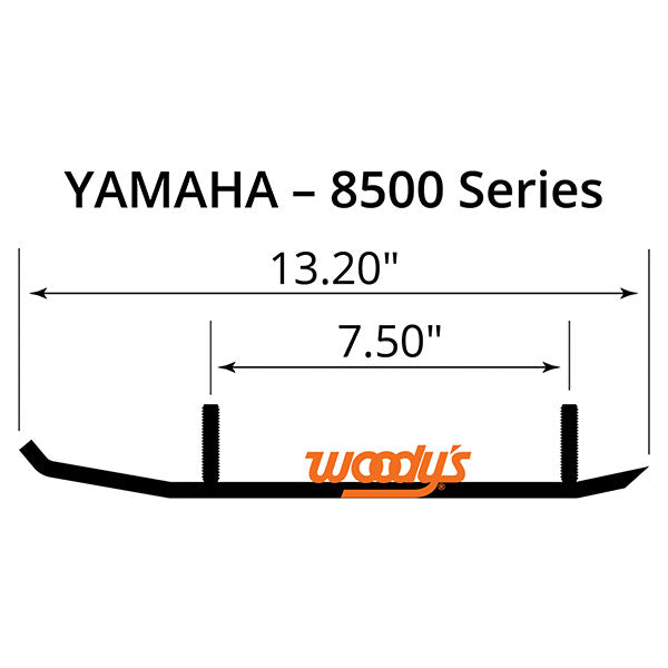 WOODY&#39;S FLAT-TOP EXECUTIVE 8&quot; CARBIDE TRAIL RUNNER (WYV-8500)