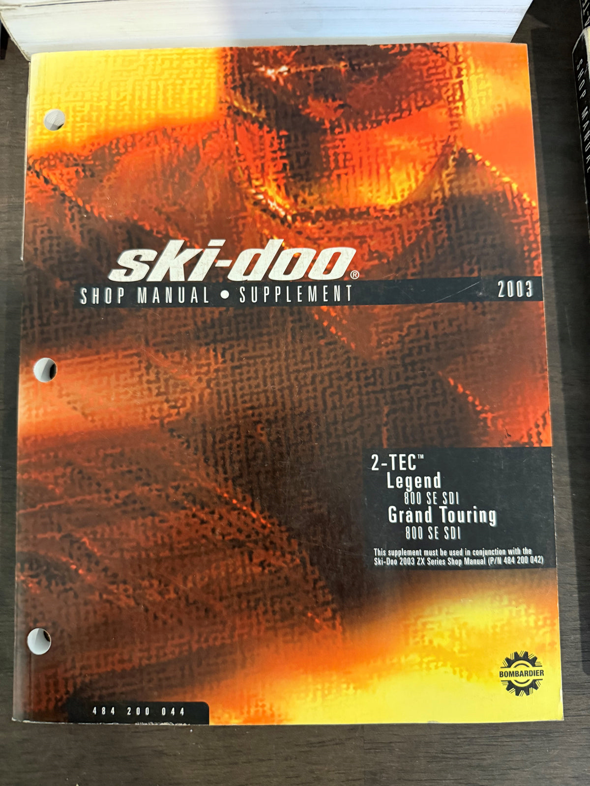 SKI-DOO 2003 2-TEC SERVICE MANUAL