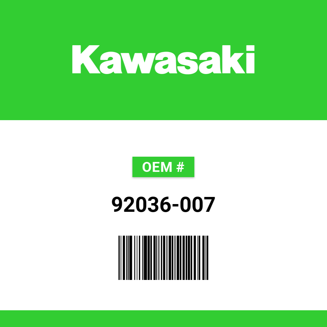 Kawasaki Ring-Snap Piston Pin