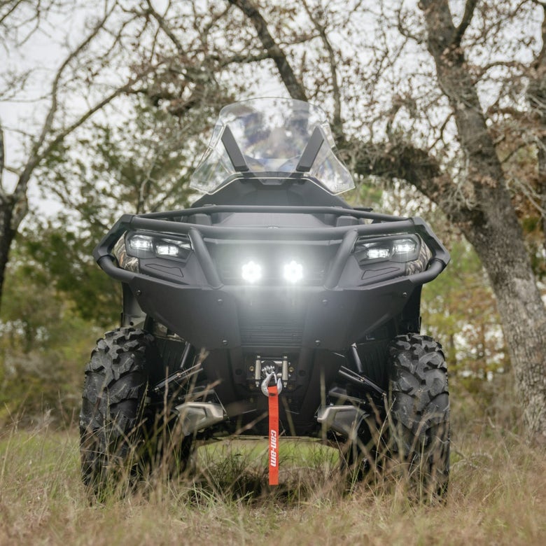 Adventure High Windshield - Hardcoated Can-Am Outlander