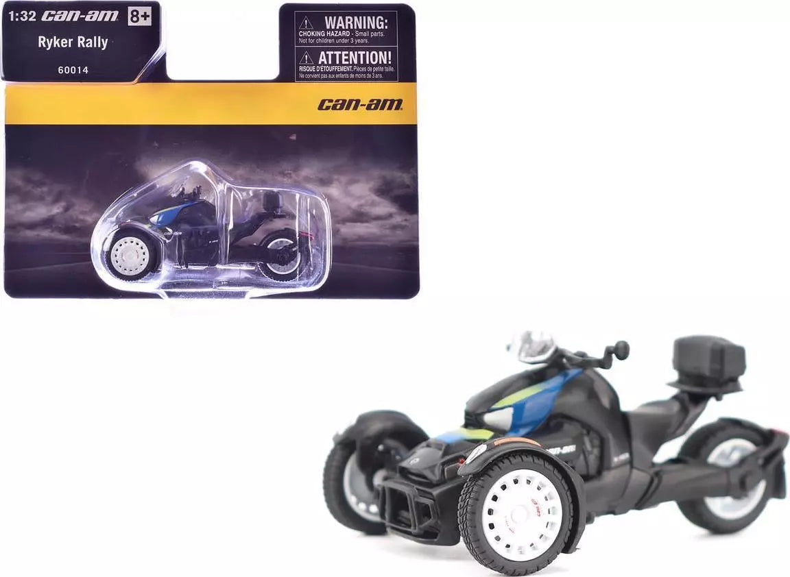 Can-Am Ryker Rally Galactic Blue and Black Model