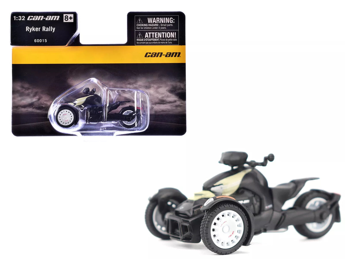 Can-Am Ryker Rally  Sand Storm and Black Model