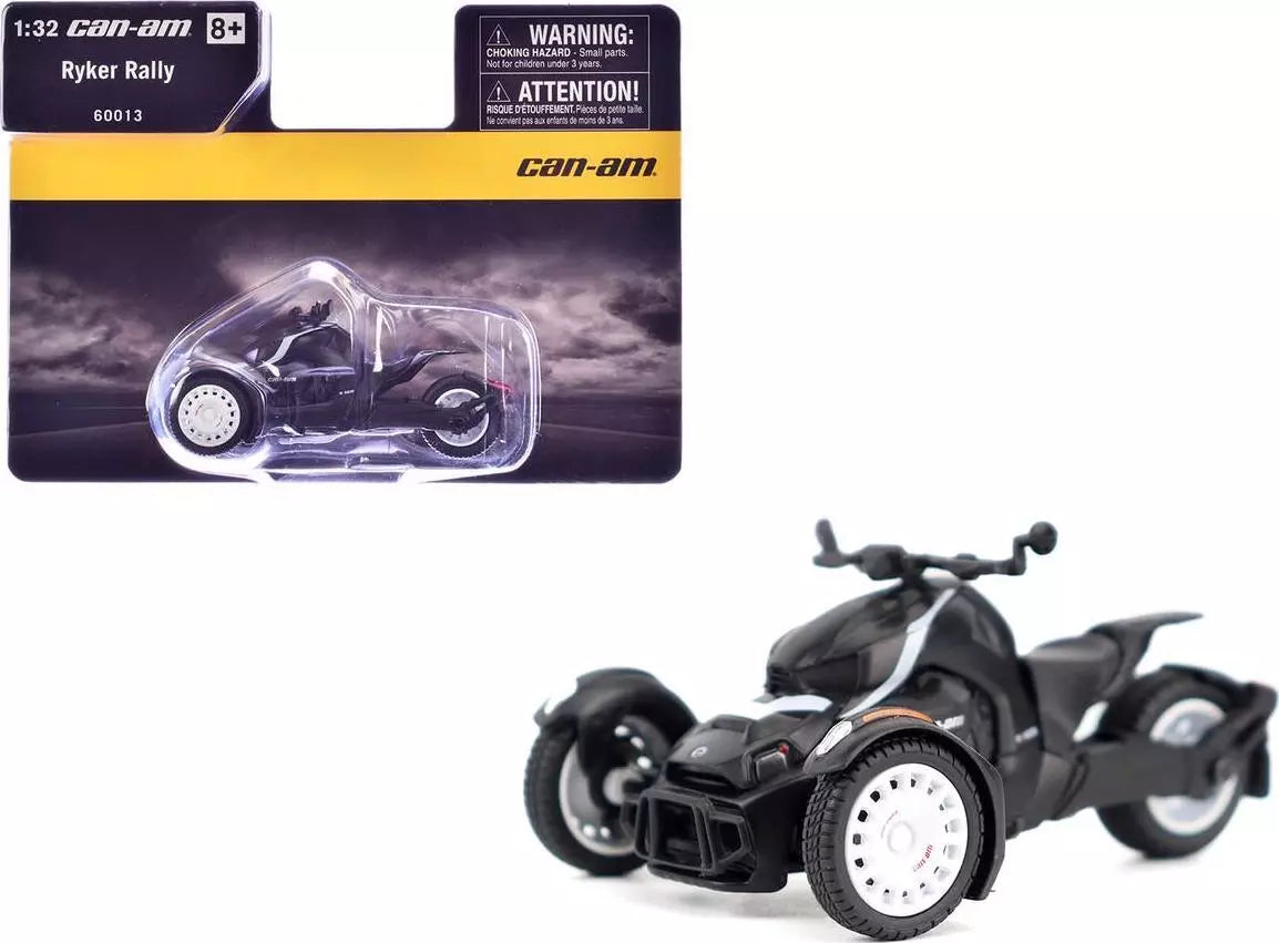 Can-Am Ryker Rally Ghost Black Diecast Model