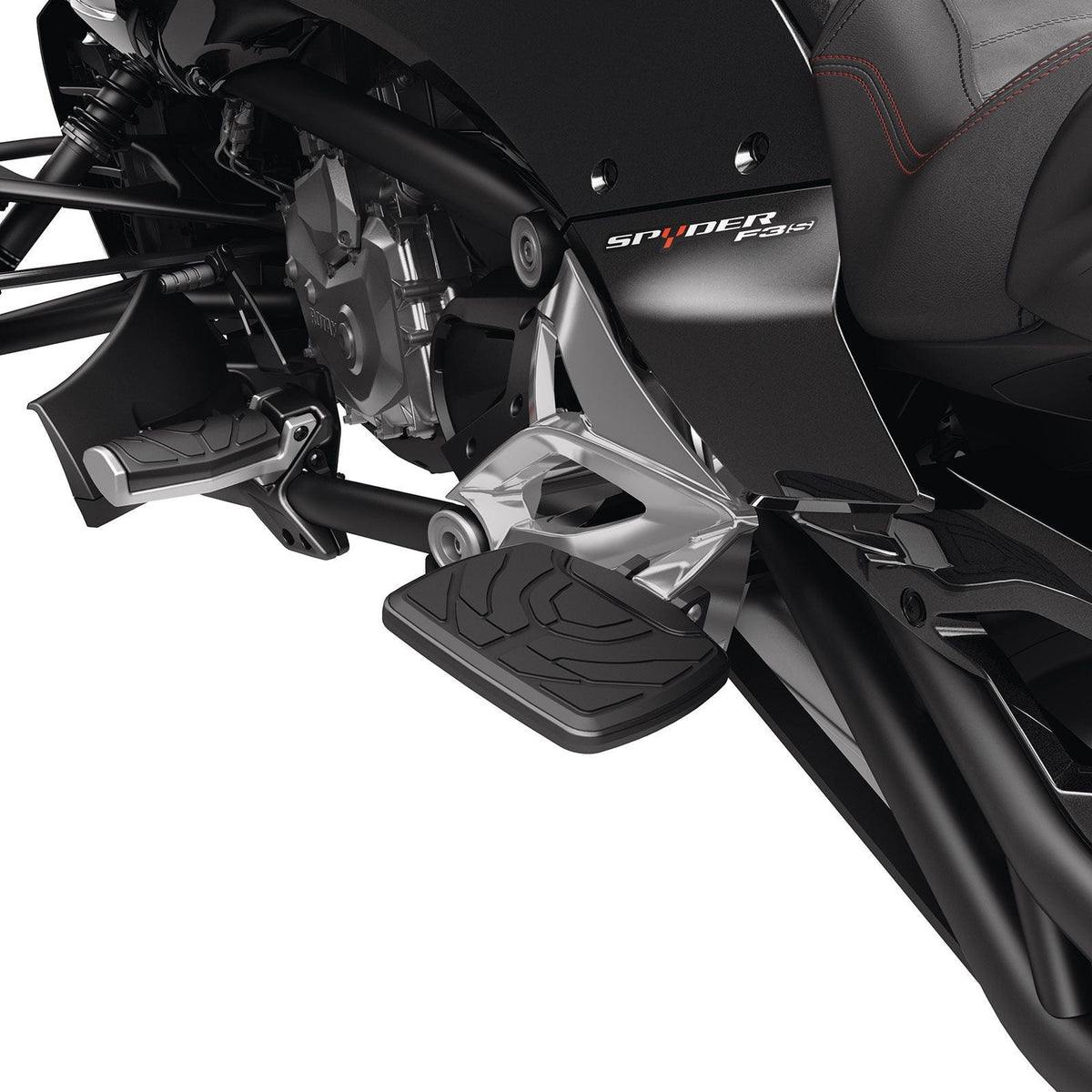 Passenger Footboards / Carbon Black