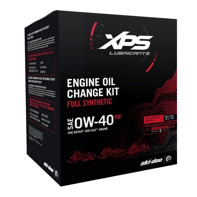4T 0W-40 Synthetic Oil Change Kit for Rotax 900 ACE engine