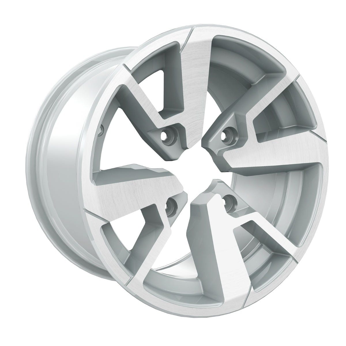 14 in. Rim - Rear / Silver with clear coat