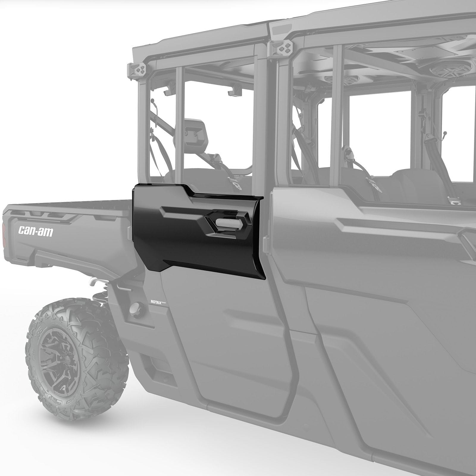 Rear Right Door Trim / Timeless Black