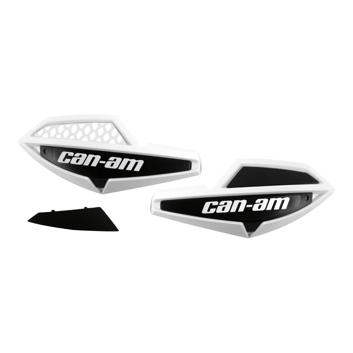 Handlebar Wind Deflectors / White /Black