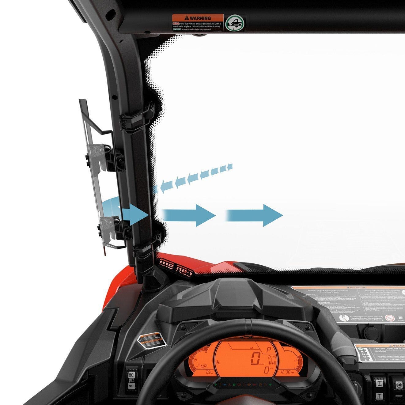 Side Wind Deflectors - Maverick Trail & Sport