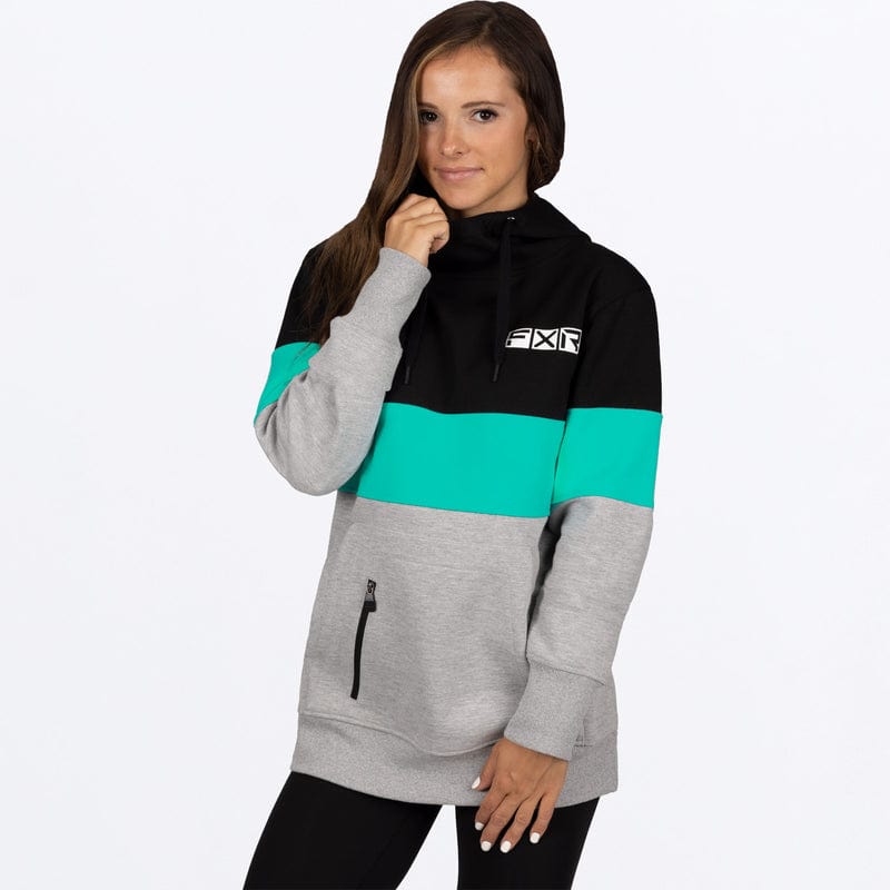 Women&#39;s Stripe Pullover Hoodie