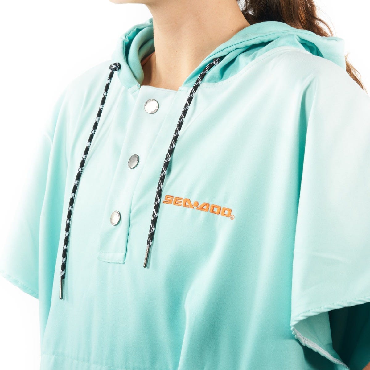 Sea-Doo Quick-Dry Changing Poncho by Slowtide / Turquoise / L/XL