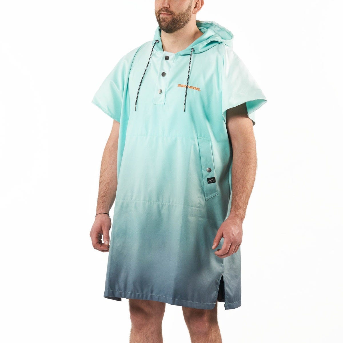 Sea-Doo Quick-Dry Changing Poncho by Slowtide / Turquoise / L/XL