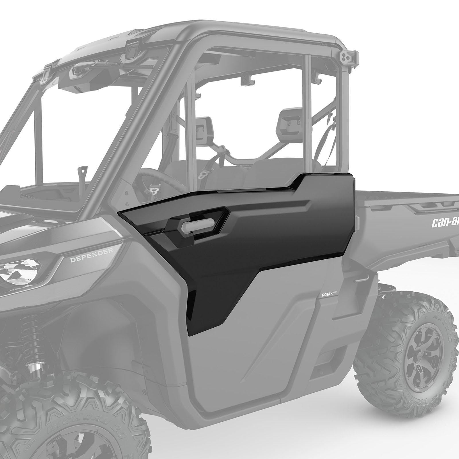 Front Left Door Trim / Timeless Black