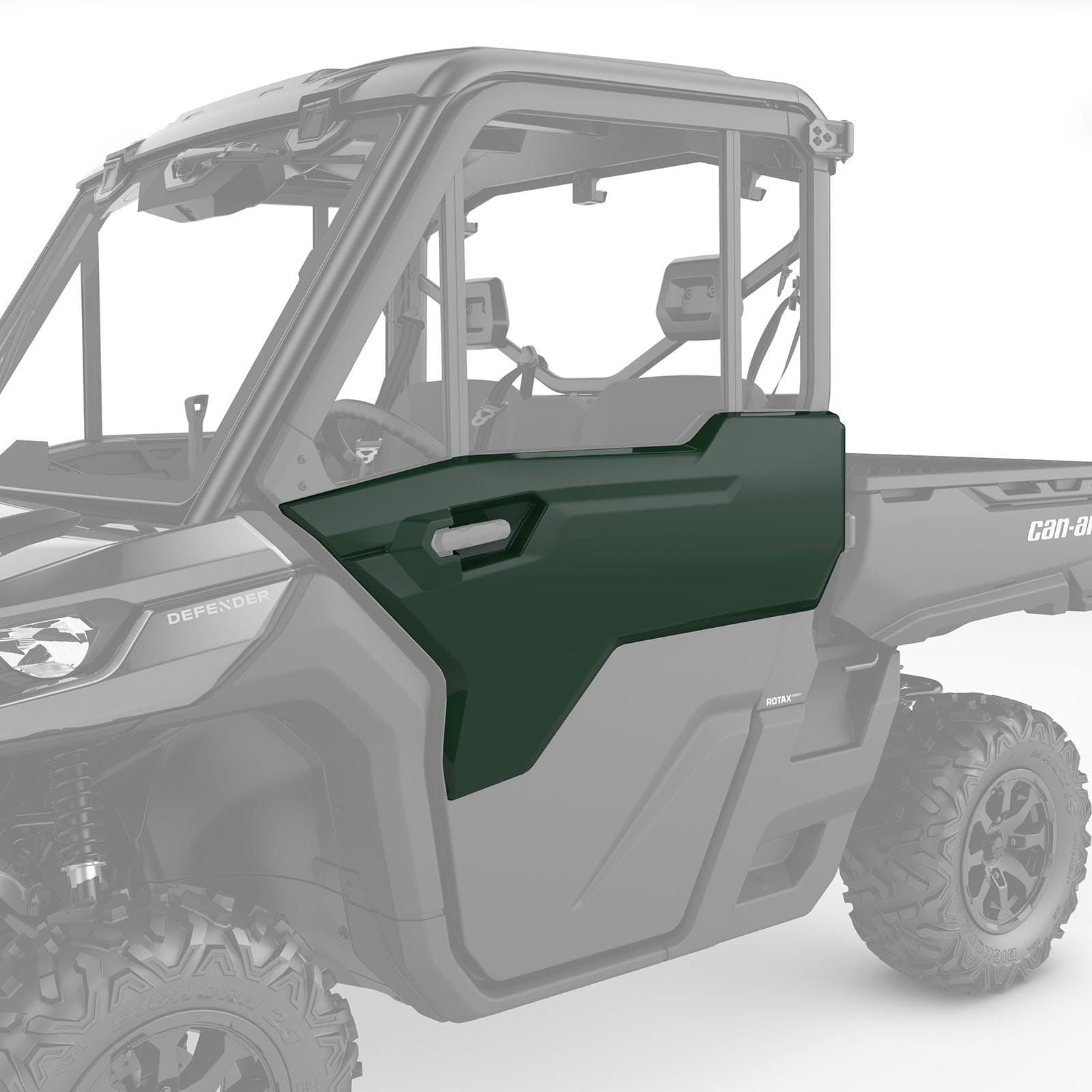 Front Left Door Trim / Tundra Green