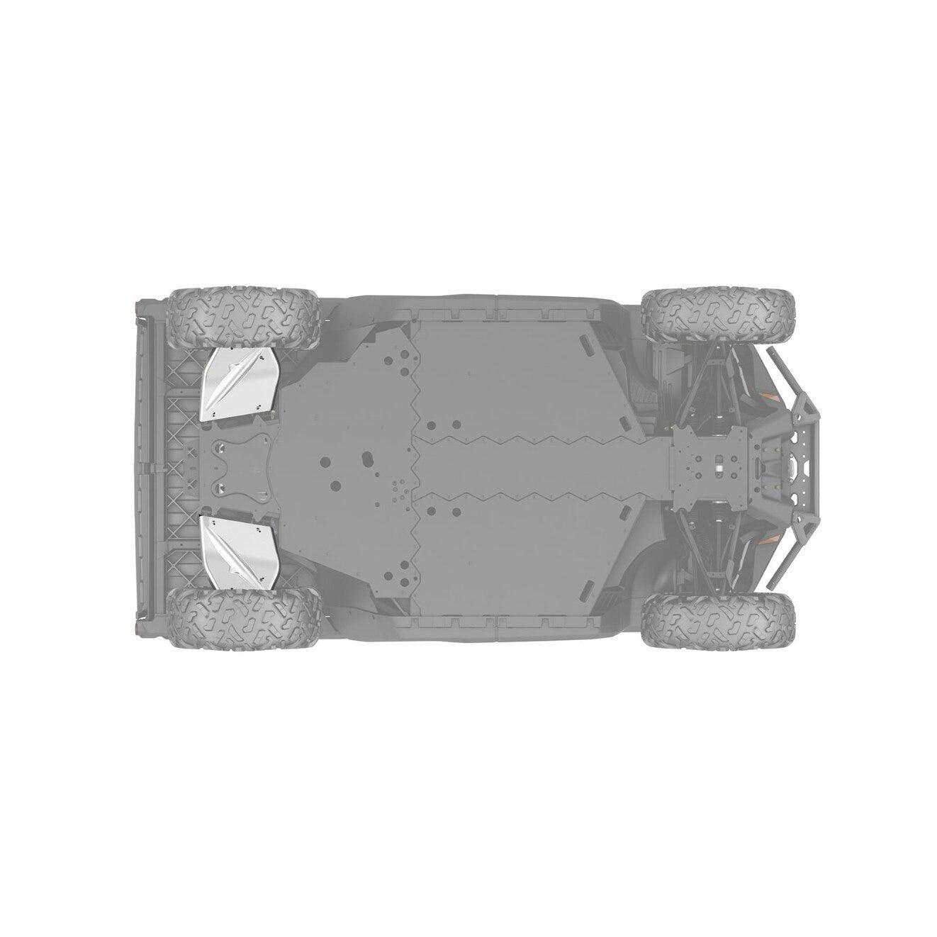 Rear A-Arm Protectors - Defender DPS (HD10) 2020, XT (HD10) 2020