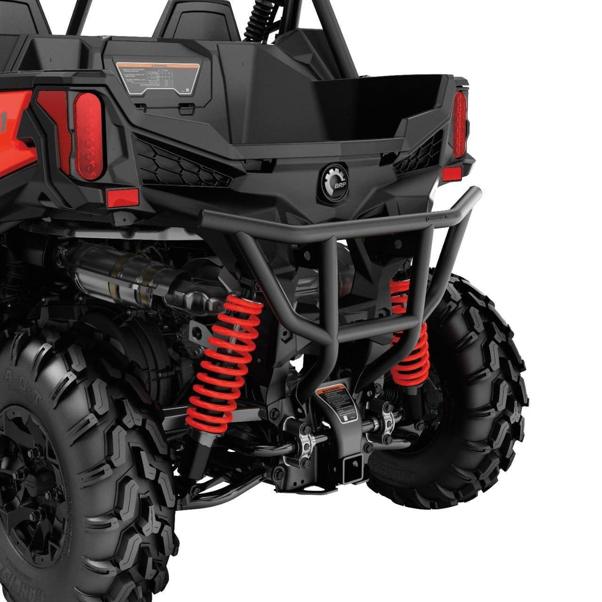 Rear Trail Bumper / Can-Am Red