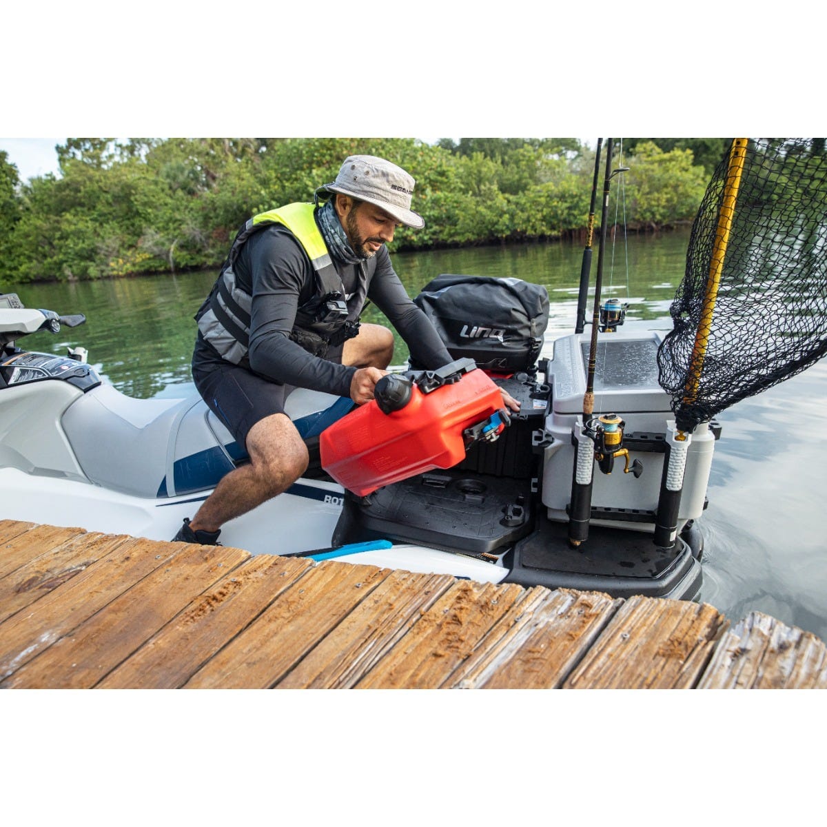 fishing rod holder for ski boat LinQ Rod Holder