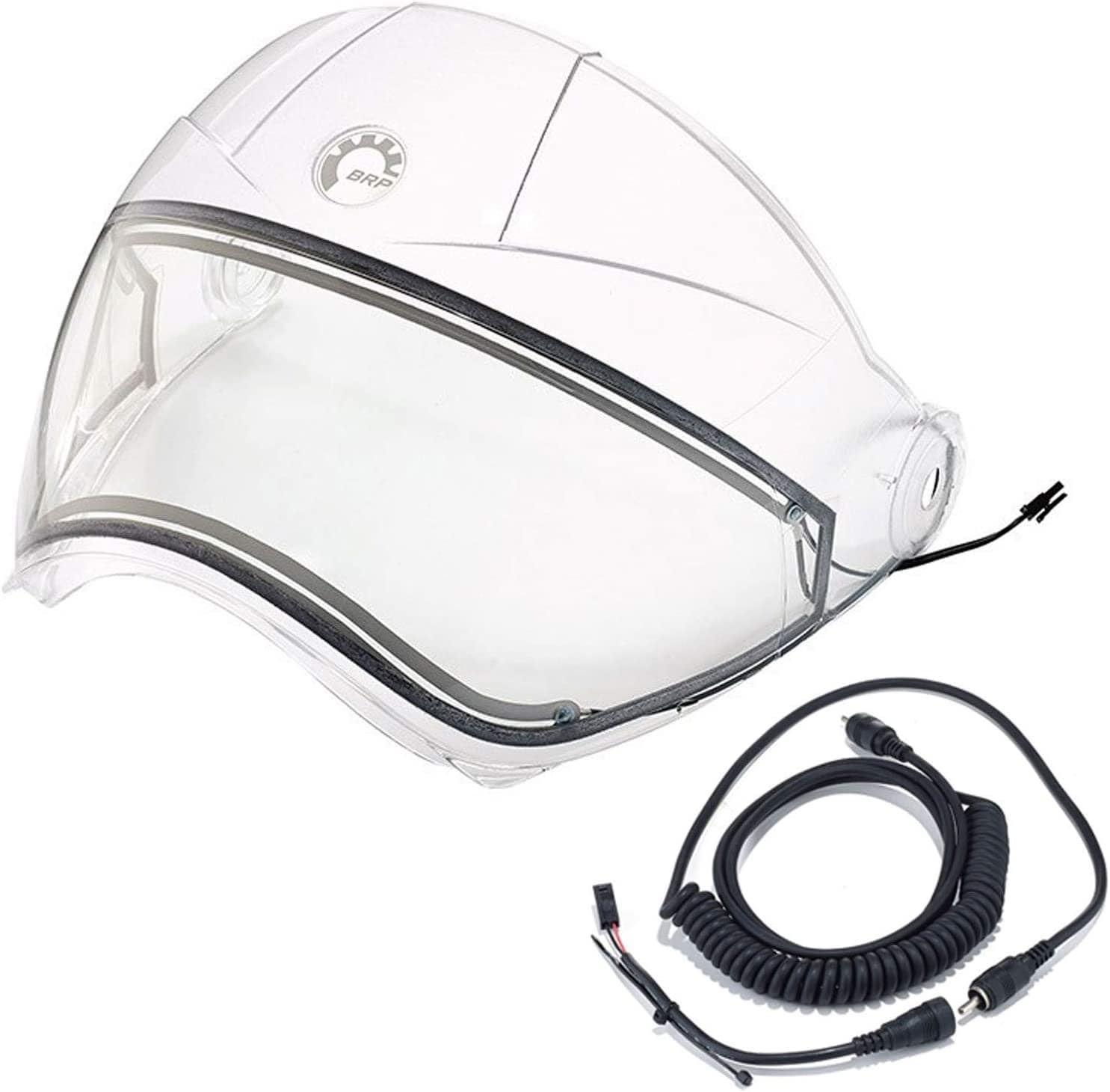 Ski-Doo New BV2S Helmet Electric Heated Face Shield Visor Dual Lens