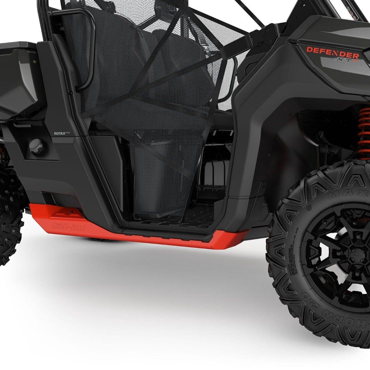 X mr / XT-P Aluminum Rock Sliders / Can-Am Red